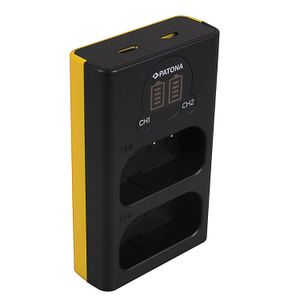 Patona Incarcator USB Dual LCD pentru Panasonic DMW-BLJ31 500mA 8.4V