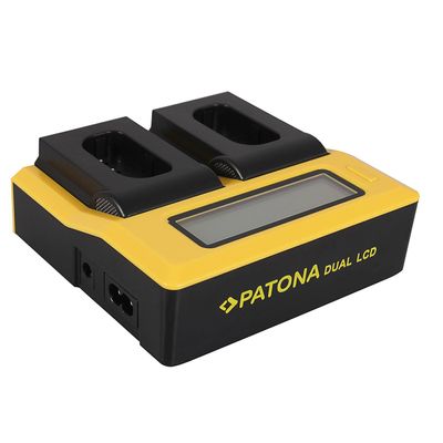 Patona Incarcator USB Dual cu LCD pentru Panasonic DMW-BLJ31
