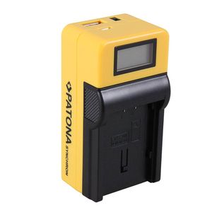 Patona Incarcator USB cu LCD pentru Panasonic VBN130/260 cu Adaptor Auto