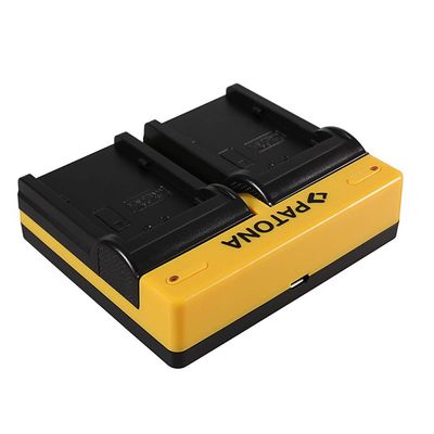 Patona Incarcator Dual pentru Panasonic VWVBD26/ VBD58/VBD78 cu Cablu Micro USB