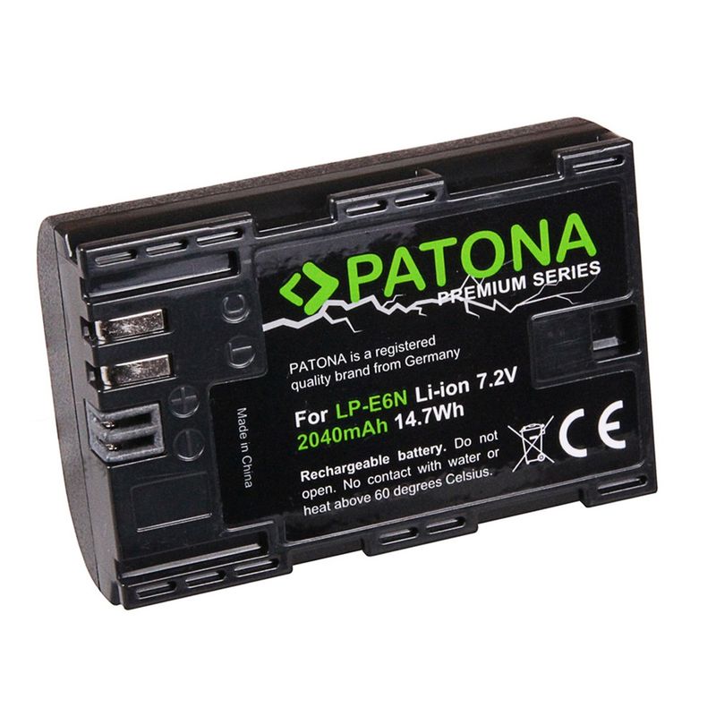 Patona-Premium-Acumulator-Replace-Li-Ion-pentru-Canon-LP-E6N-2040mAh-7.2V