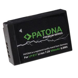 Patona Premium Acumulator Replace Li-Ion pentru Canon LP-E17 950mAh 7.2V