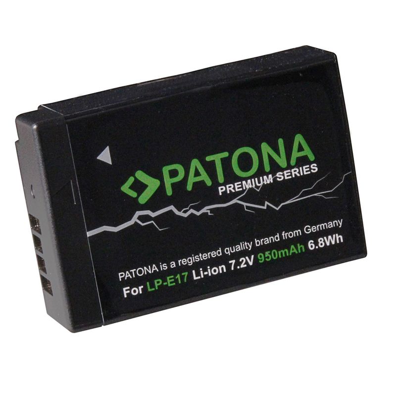 Patona-Premium-Acumulator-Replace-Li-Ion-pentru-Canon-LP-E17-950mAh-7.2V