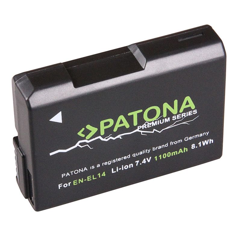 Patona-Premium-Acumulator-Replace-Li-Ion-pentru-Nikon-EN-EL14-1100mAh-7.4V