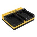 Patona Incarcator Dual pentru Panasonic VW-VBK180 cu Cablu Micro USB