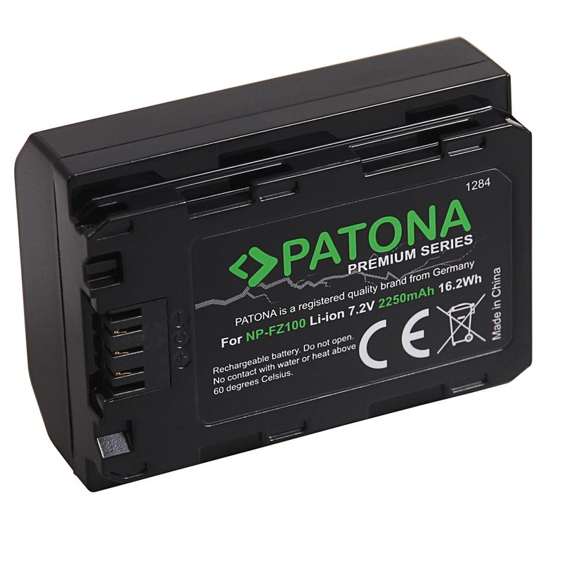 Patona-Premium-Acumulator-Replace-Li-Ion-pentru-Sony-NP-FZ100-2250mAh-7.2V