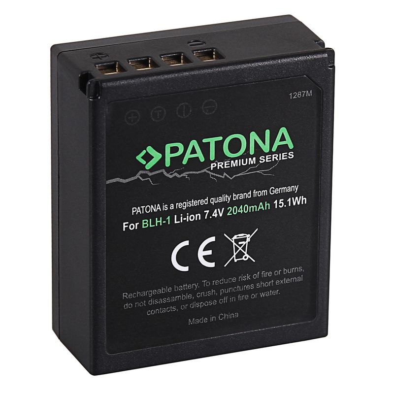 Patona-Premium-Acumulator-Replace-Li-Ion-pentru-Olympus-BLH-1-2040mAh-7.4V