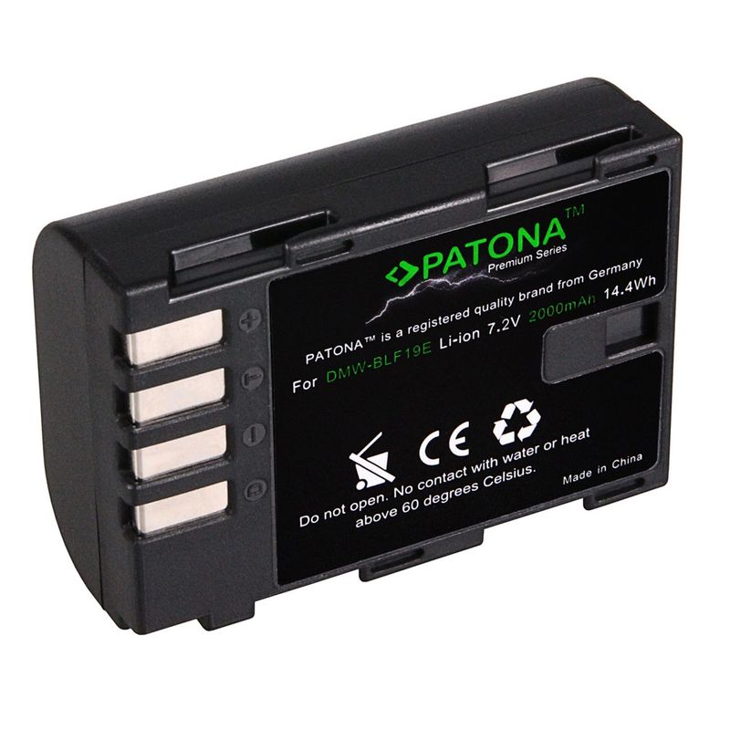 Patona-Premium-Acumulator-Replace-Li-Ion-pentru-Panasonic-DMW-BLF19E-2000mAh-7.2V