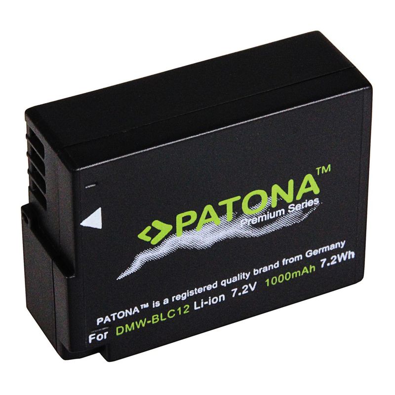 Patona-Premium-Acumulator-Replace-Li-Ion-pentru-Panasonic-DMW-BLC12-1000mAh-7.2V