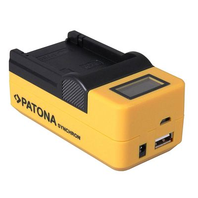 Patona Incarcator USB cu LCD pentru Sony NP-FW50 cu Adaptor Auto