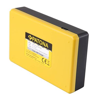 Patona Incarcator Triplu USB pentru Sony NP-FW50 cu Cablu tip C 8.4V