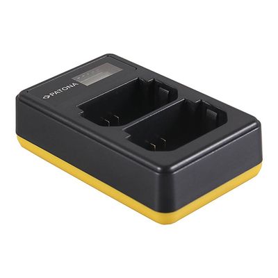 Patona Incarcator USB Dual cu LCD tip Sony BC-QZ1