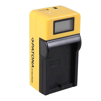 Patona Incarcator USB cu LCD pentru Canon LP-E5 cu Adaptor Auto