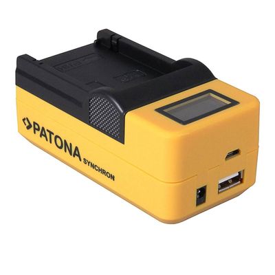 Patona Incarcator USB cu LCD pentru Canon LP-E5 cu Adaptor Auto