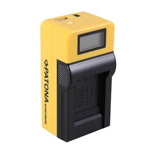 Patona Incarcator USB cu LCD pentru Olympus Li-40B/ENEL10 cu Adaptor Auto