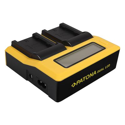 Patona Incarcator USB Dual cu LCD pentru Fuji NP-W235