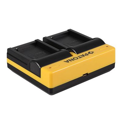 Patona Incarcator Dual pentru Fuji NP-W126 cu Cablu Micro USB