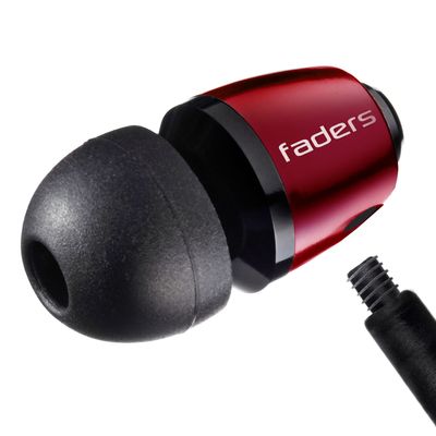 V-Moda Faders VIP Tuned Dopuri de Urechi Rosu