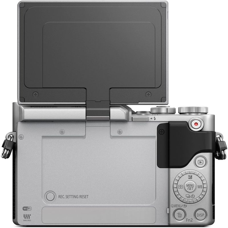 PanasonicLumixDCGX880AparatFotoMirrorless16MP4KKitcuObiectiv1232mmF3556Argintiu