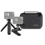 GoPro Travel Kit 2.0 Clip Mount Magnetic + Shorty Mini-trepied + Case Compact Soft