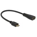 Delock 65650 Adaptor HDMI la Mini HDMI-C v1.4 M-T