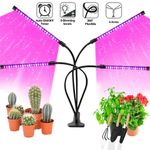 Kathay LED Grow Light Lampa Crestere Plante cu 4 Brate Flexibile