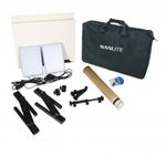 NanliteCompac20Kit2LampiLEDSlimSoftLightpentruStudio