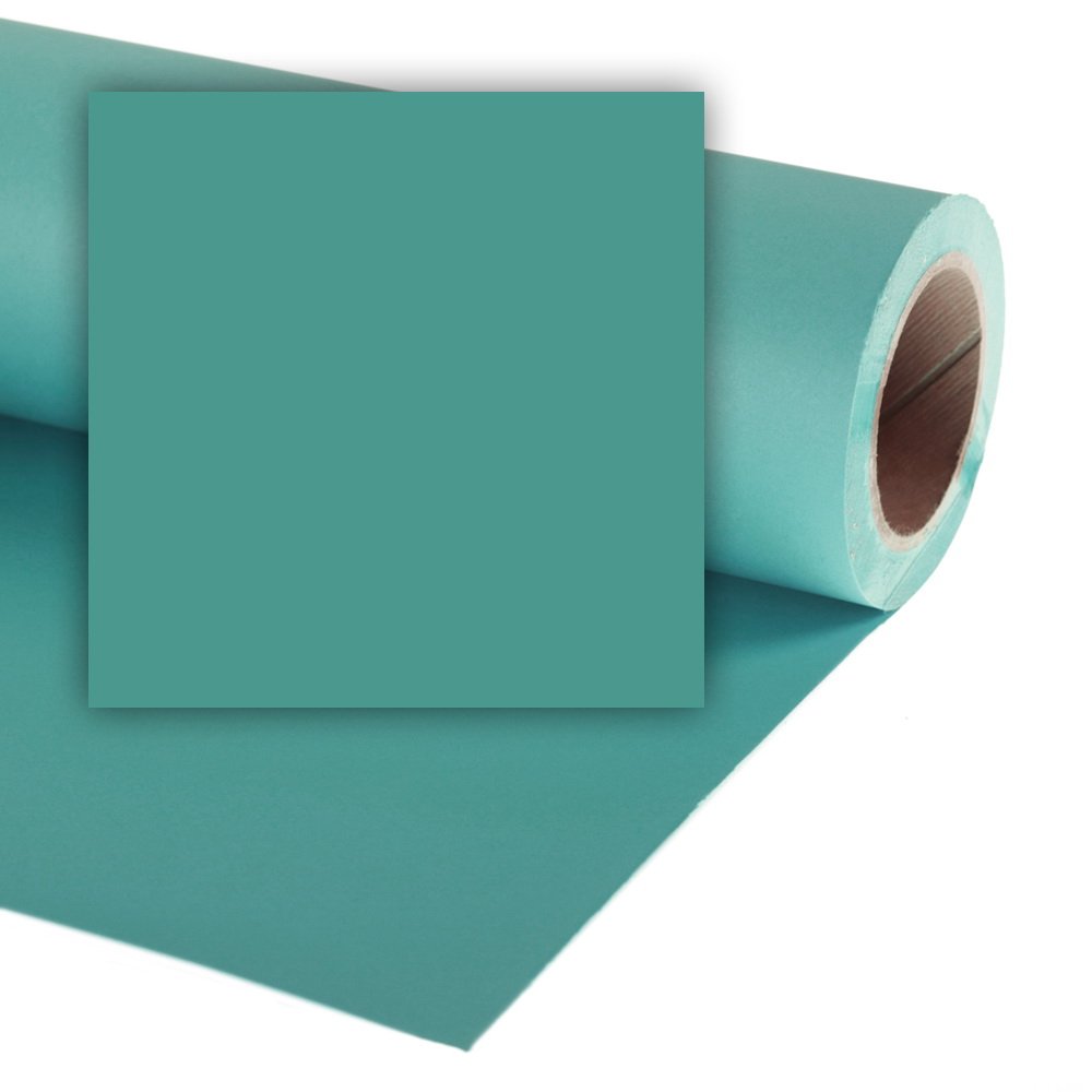 Colorama fundal carton 2.72 x 11m  Green / Sea Blue 85