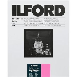 Ilford Multigrade IV RC De Luxe Glossy 20.3x25.4cm 100 de coli