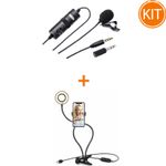 Kit-Smart-Live-cu-Lavaliera---Lampa-LED---Suport-Telefon