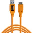 Tether Tools TetherPro Cablu USB 3.0 A la USB 3.0 Micro B 4,6m Orange