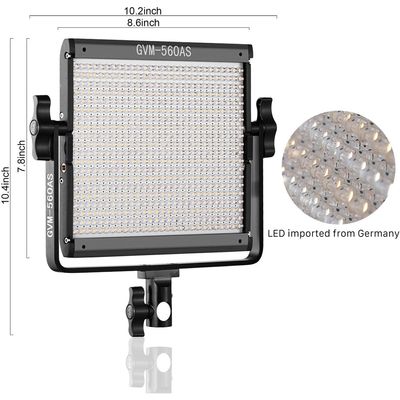 GVM 560AS Kit 2 Lampi LED Bi-Color