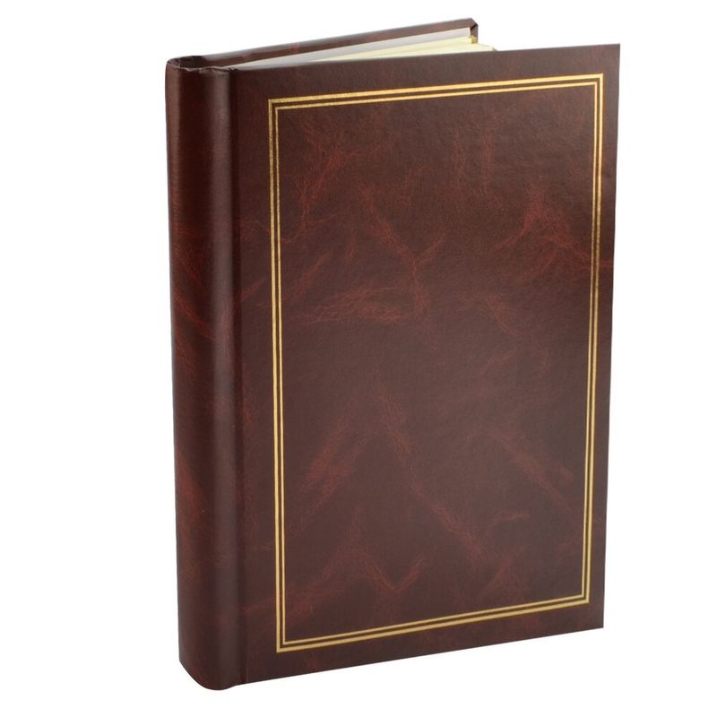 Album-Foto-Clasic-cu-10-File-Autoadezive-25x29-cm-Maro