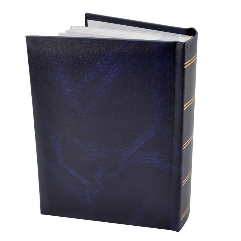 AlbumFotoClasicPieleEcologica100Fotografii10x15Albastru