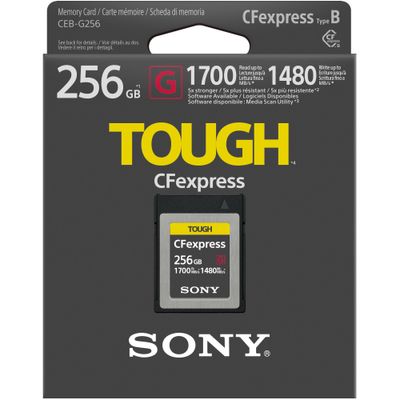 Sony Tough Card de Memorie 256GB CFexpress Type B din Seria CEB-G