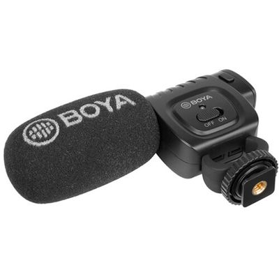 Boya BM-3011 Microfon Shotgun Compact pentru DSLR si Smartphone