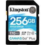 Kingston SDG3 Card de Memorie SDXC 256GB Canvas Go! Plus UHS-I