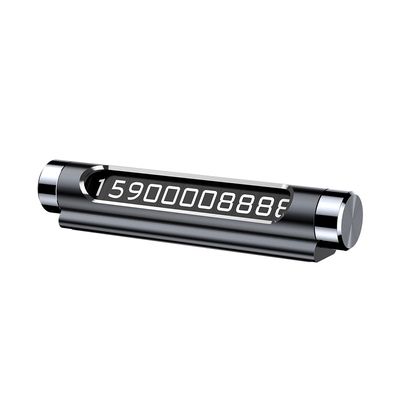 Baseus Temporary Parking Number Card Black
