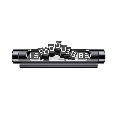 Baseus Temporary Parking Number Card Black