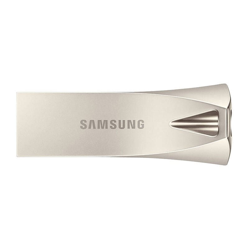 Samsung-MUF-256BE3APC-Memorie-USB-Flash-Drive-BAR-Plus-256GB-USB-3.1-Champagne-Silver