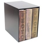 Set3AlbumeFotoVintagePieleEcologica600Poze10x15HusatipCutie