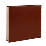 AlbumFotoDecorFinley200Poze10x15SpatiuNotitePieleEcologicaMaro
