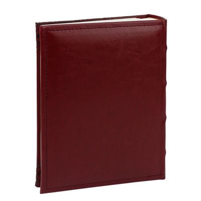 Album Foto Luxury Piele Personalizabil 200 Poze 10x15cm Visiniu