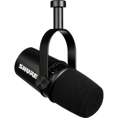 Shure MV7 Microfon Podcast Negru