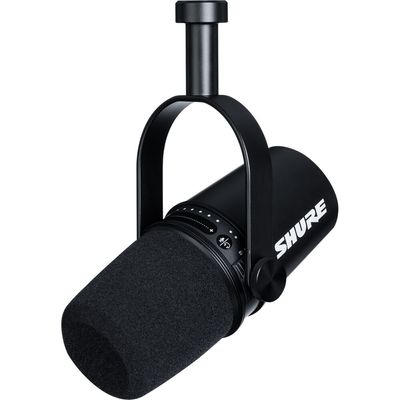 Shure MV7 Microfon Podcast Negru
