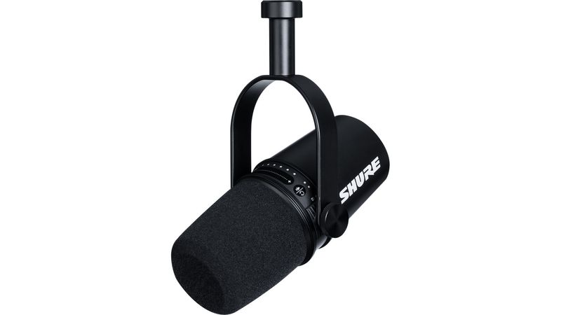 Shure MV7 Microfon Podcast Negru - F64.ro - F64.ro