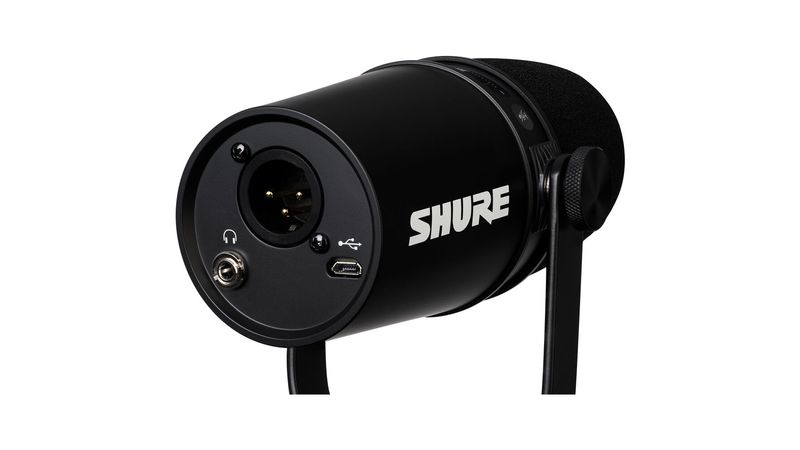 Shure MV7 Microfon Podcast Negru - F64.ro - F64.ro