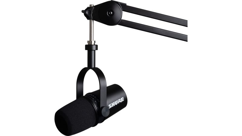 Shure MV7 Microfon Podcast Negru - F64.ro - F64.ro