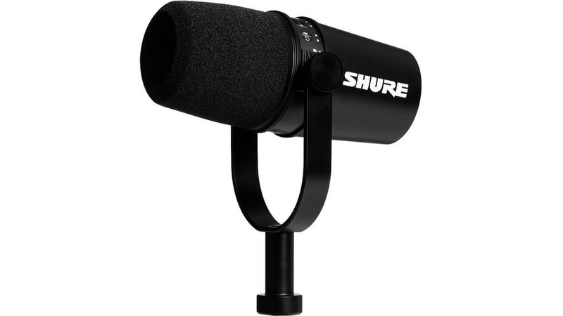 Shure MV7 Microfon Podcast Negru - F64.ro - F64.ro
