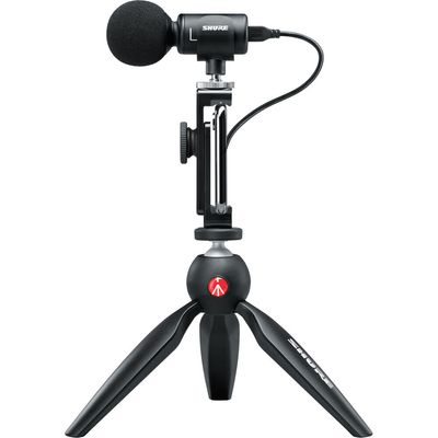 Shure MV88+DIG-VIDKIT Kit Microfon si Minitrepied pentru Inregistrare cu Smartphone